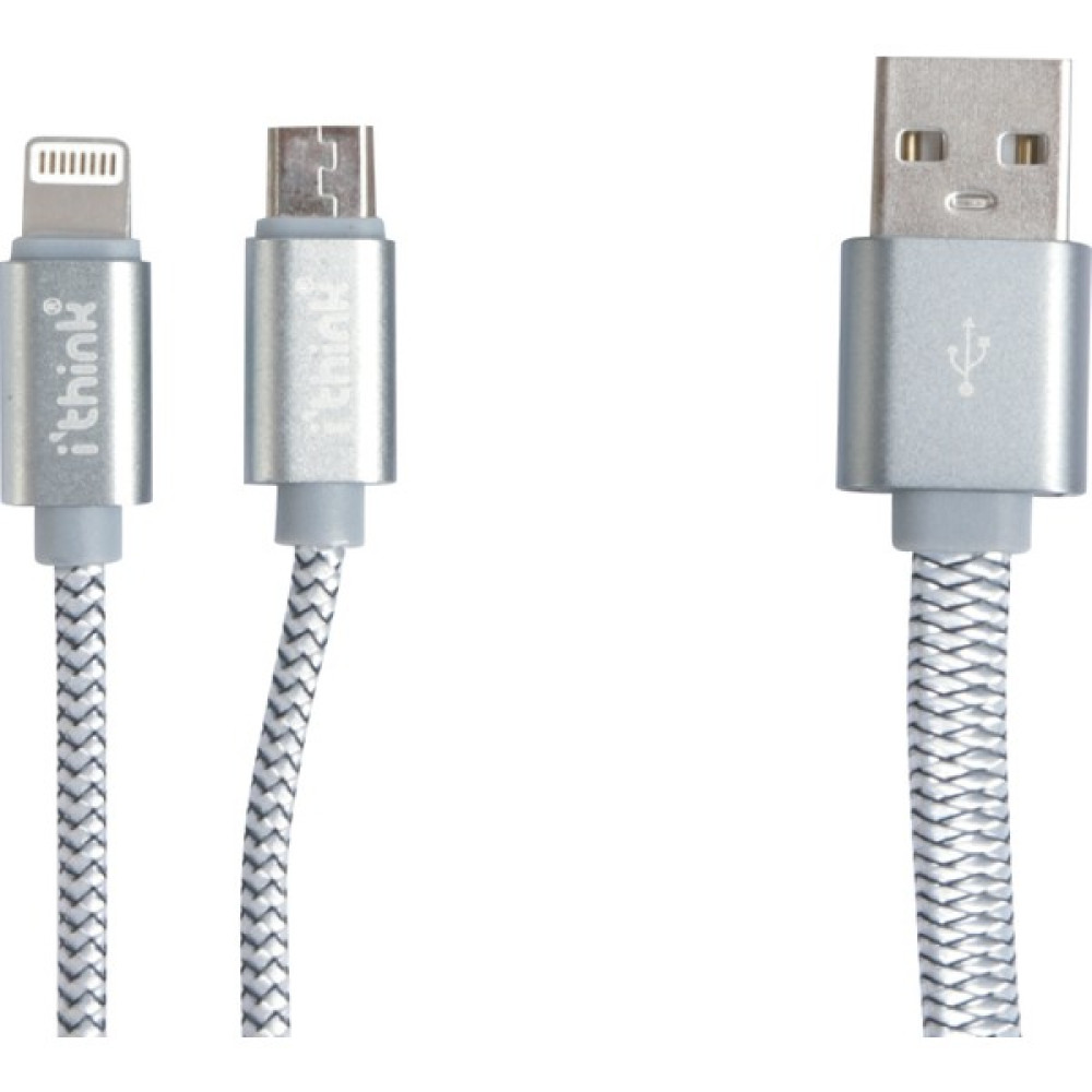 Ithink Gold Kablo Micro/ios 2in1 KC86 - Bakır Cep Telefonu Kablosu Fiyatı