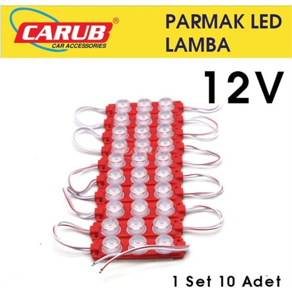 İtibar Parmak Modül LED Kırmızı 12V Oto Boyaları Fiyatı