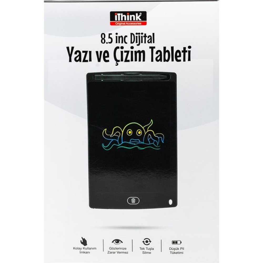 Itihnk 8.5 Inç Dijital Yazı Ve Çizim Tableti DT-50 - Siyah Eğitici Oyuncak Fiyatı