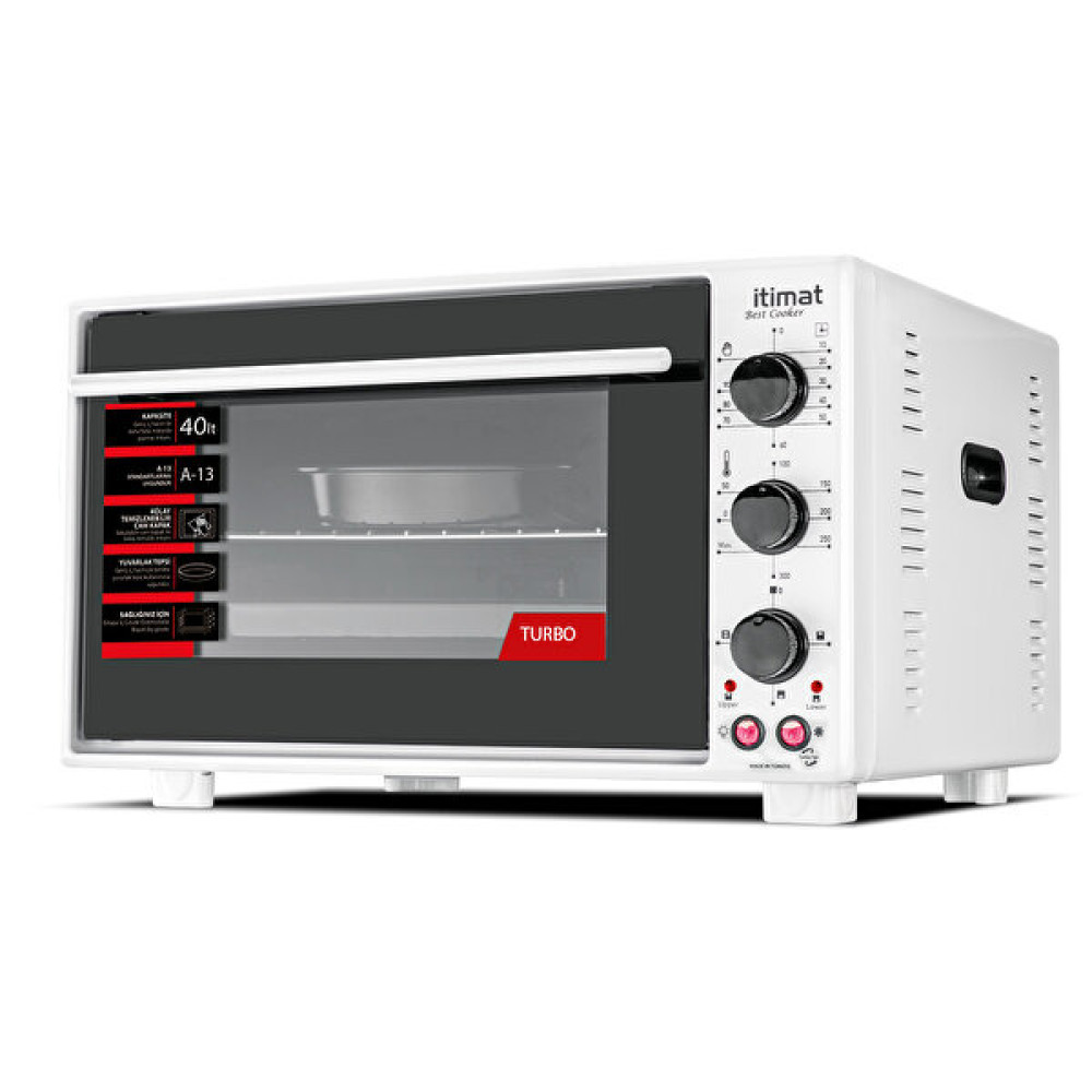 İtimat 7020 40 L Turbo Beyaz Mini Fırın Mini / Midi Fırınlar Fiyatı