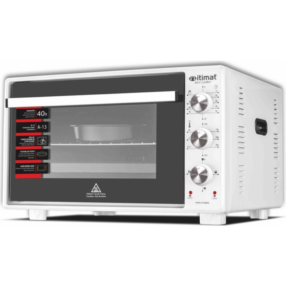 Itimat 7020 40LT Köşeli Fırın Beyaz Mini / Midi Fırınlar Fiyatı