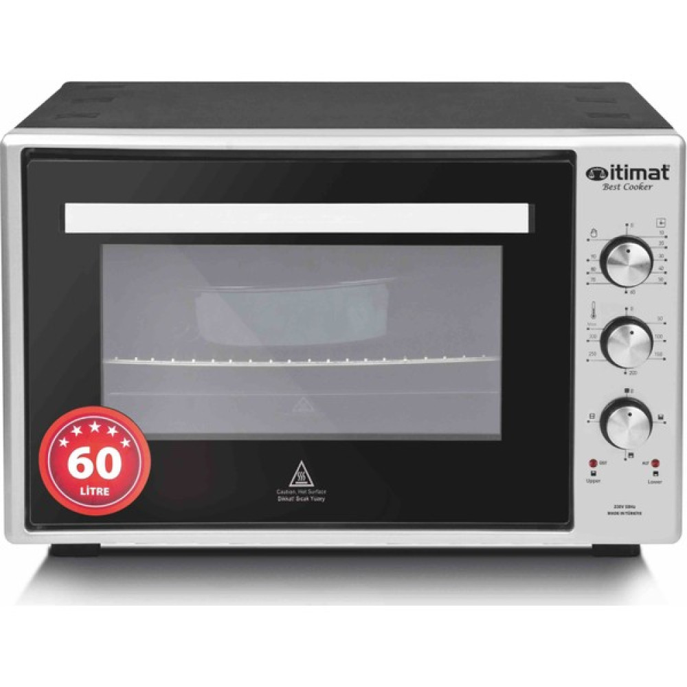 Itimat 8062 Köşeli Fırın 60LT Inox Mini / Midi Fırınlar Fiyatı