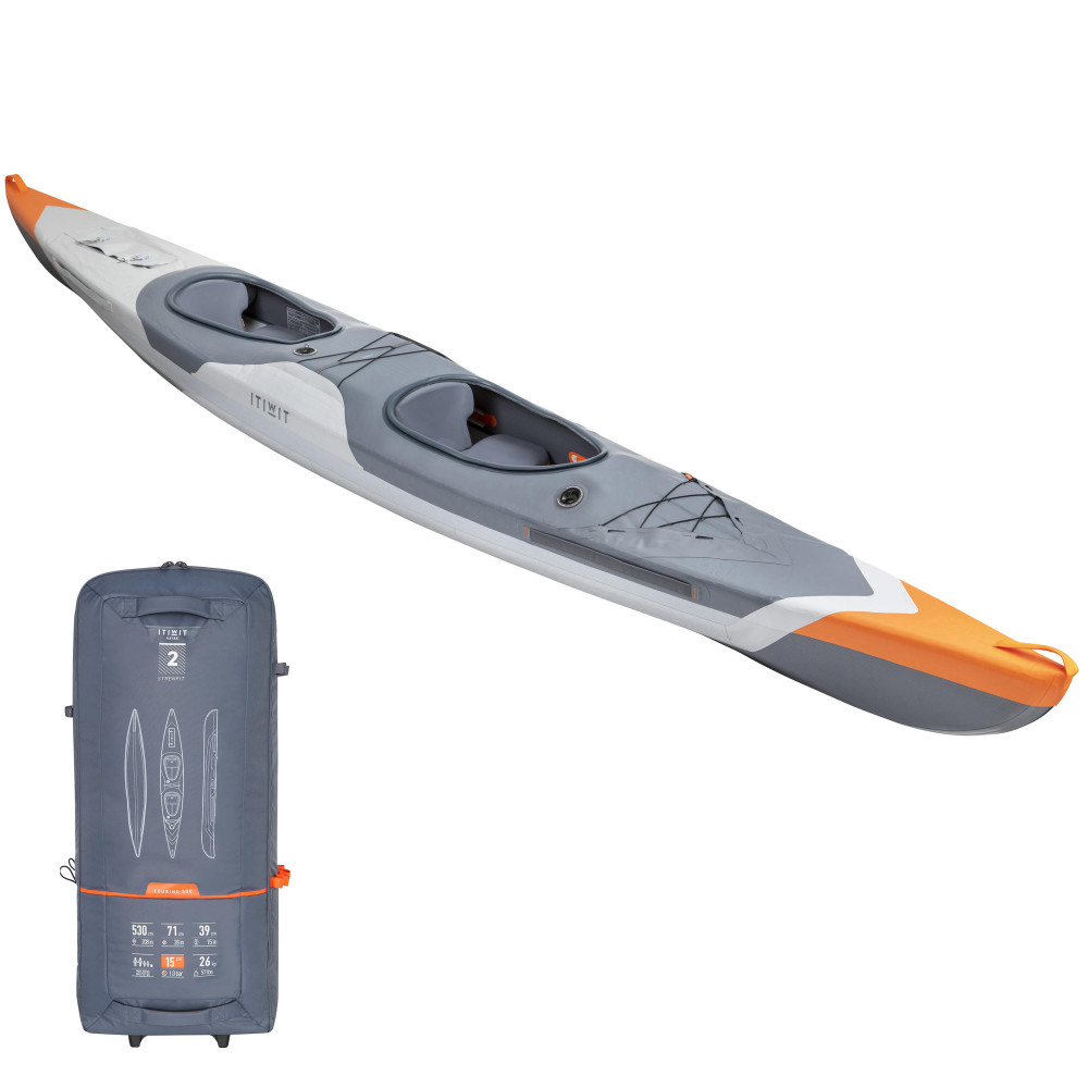 Itiwit Yüksek Basınçlı Şişme Kano - 2 Kişilik - Strenfit Dropstitch X500 Diğer Spor Ürünleri Fiyatı