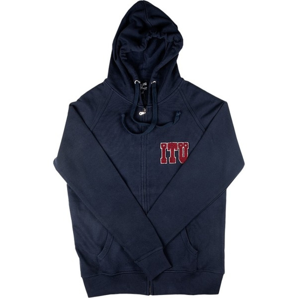 İTÜ Vakfı Itü Sweatshirt Fermuarlı Nakışlı Lacivert Erkek Sweatshirt Fiyatı