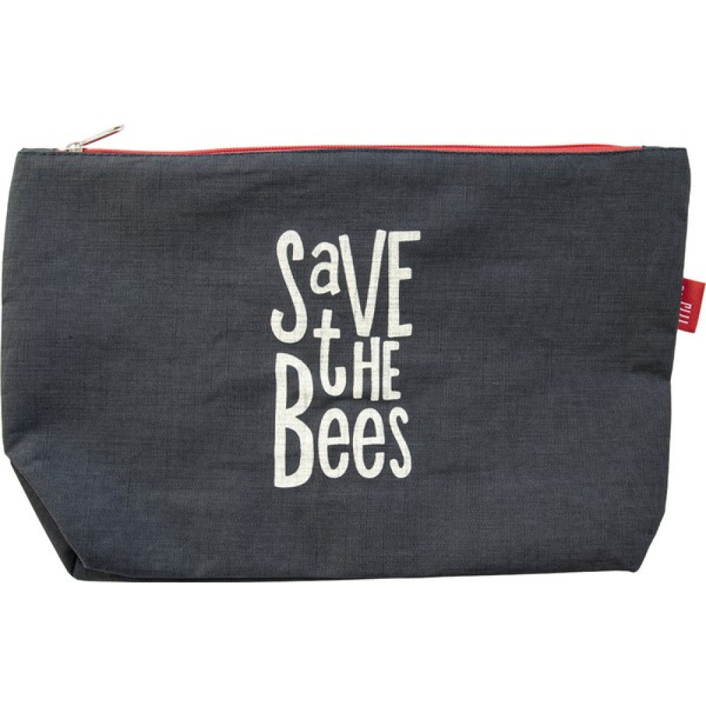İTÜ Vakfı Save The Bees Kozmetik Çantası Antrasit Makyaj Çantası Fiyatı