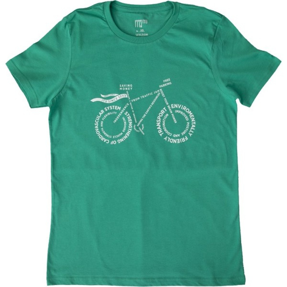 İTÜ Vakfı Yeşil Kampüs İTÜ Bisikletli Erkek Yeşil Erkek T-shirt Fiyatı