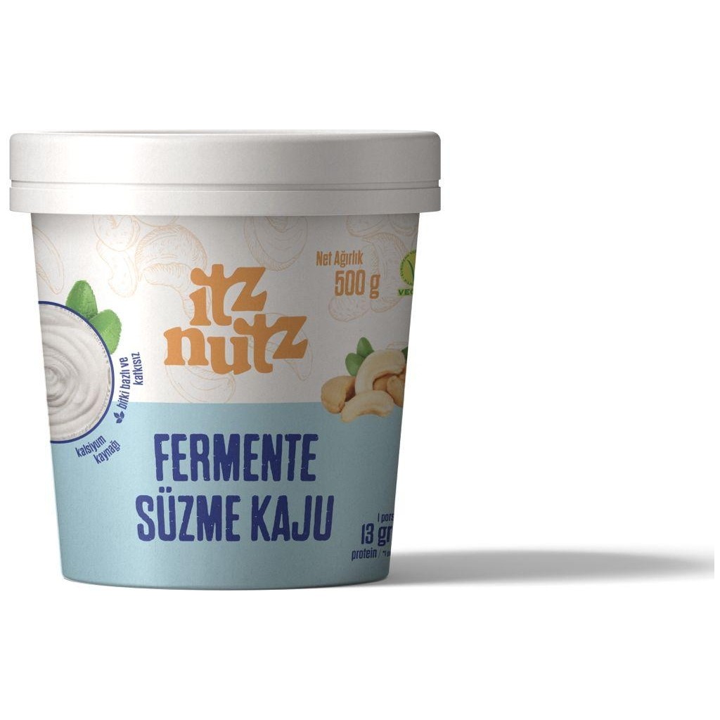 Itz Nutz Fermente Süzme Kaju Yoğurt 500G - 500 gr Diğer Fiyatı