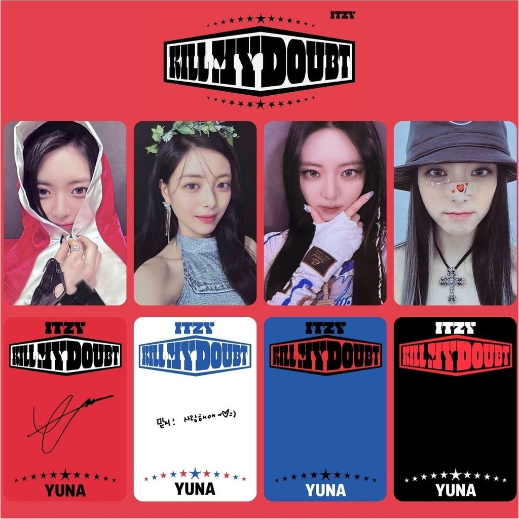 Itzy Yuna " Kill My Doubt '' Pc Set. Diğer Fiyatı