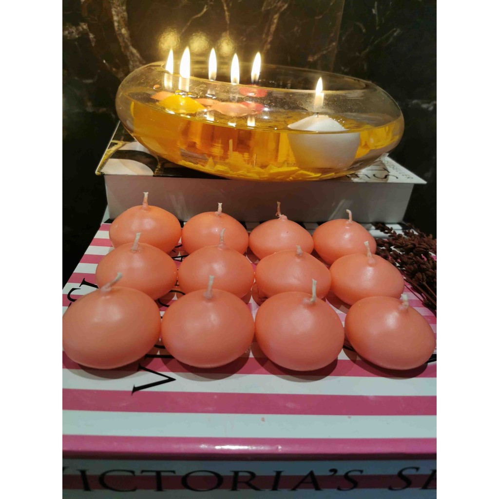 Iv Candles Homedecor 24'lü Somon Rengi Suda Yüzen Mum - 24 SSD / Solid State Drive Fiyatı