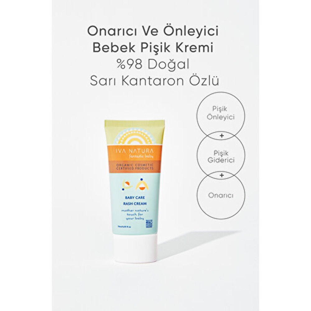 IVA NATURA Organik Bebek Pişik Kremi Kantaron Özlü 75 ML Pişik Önleyici Krem Fiyatı