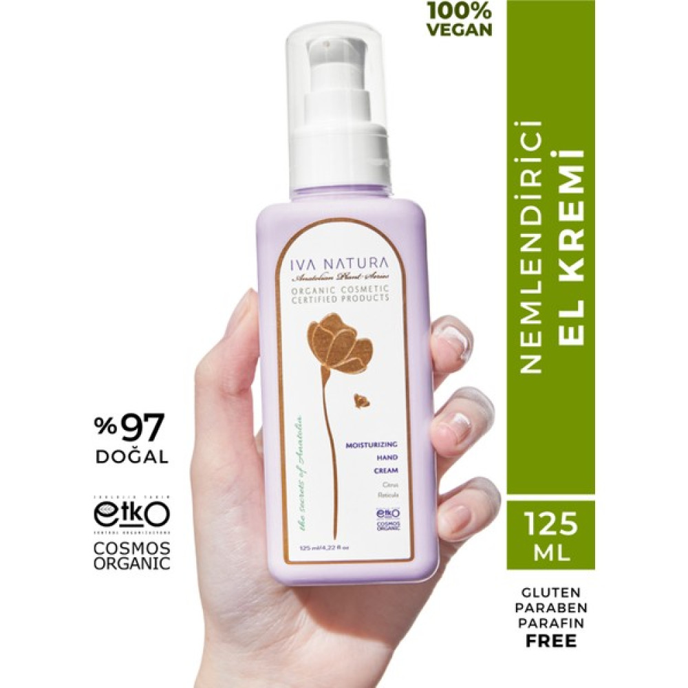 IVA NATURA Organik Nemlendirici El Kremi Mandalina Çiçeği Özlü 75 ML El Bakımı Fiyatı