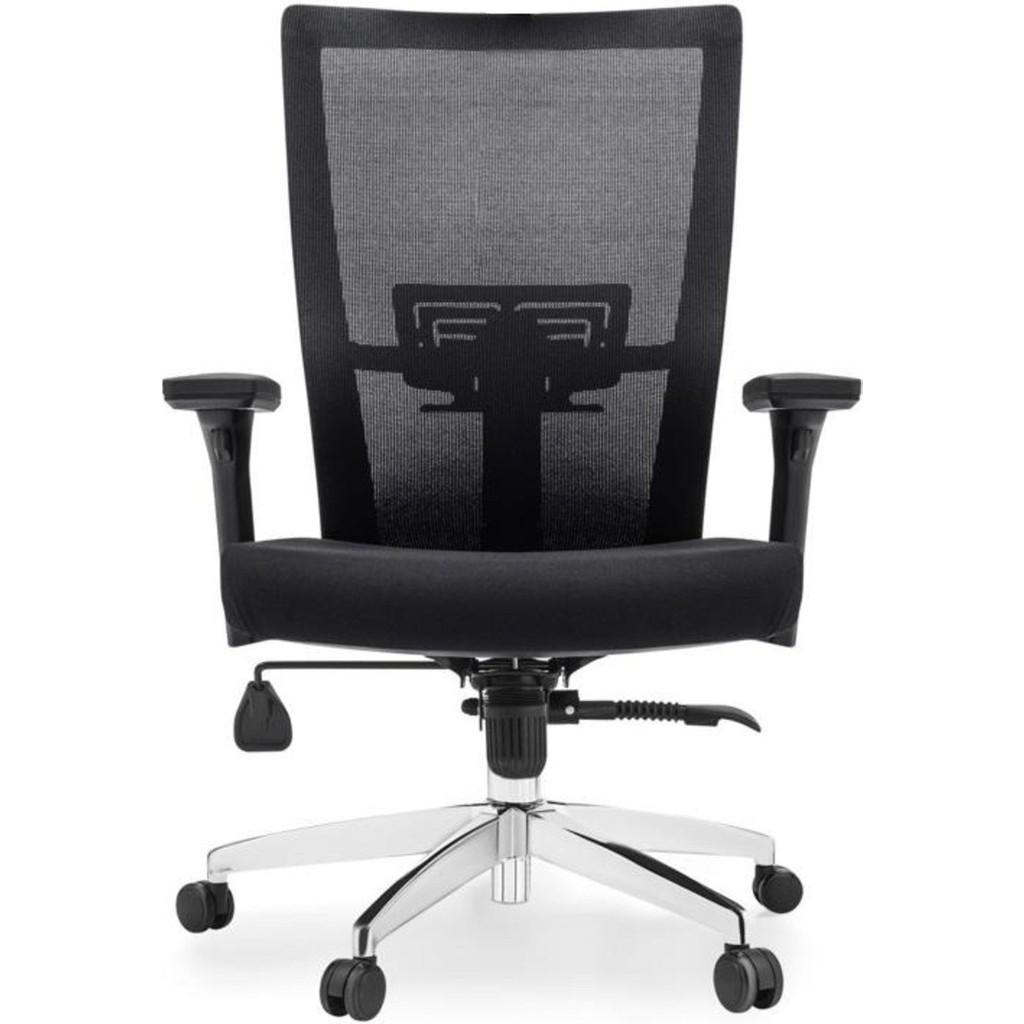 Ivo Vintage Çalışma Koltuğu Ergonomik Tasarımlı Siyah Kumaş Kaplama Yükseklik Ayarlı Tekerlekli Ofis Koltukları Fiyatı