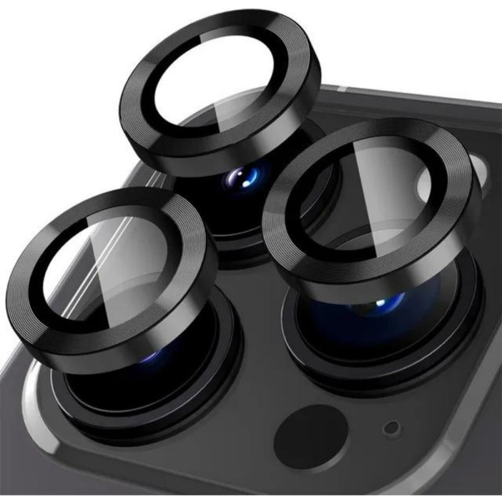 Ivoomi iPhone 15 Pro Max / 15 Pro Premium Safir Kamera Lens Koruyucu Temperli Cam - 01-Siyah Cep Telefonu Aksesuarı Fiyatı