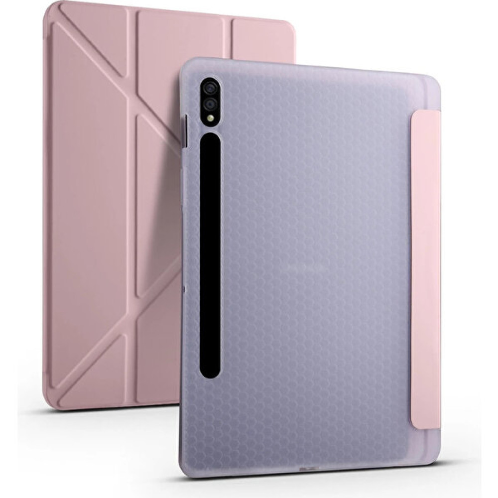 Ivoomi Ivoomi samsung Galaxy Tab S7 Fe/s7 S8 Plus T970/X800/T733/T737/T736 12.4"kalemlikli Trifolding Rose Tablet Kılıfı Fiyatı