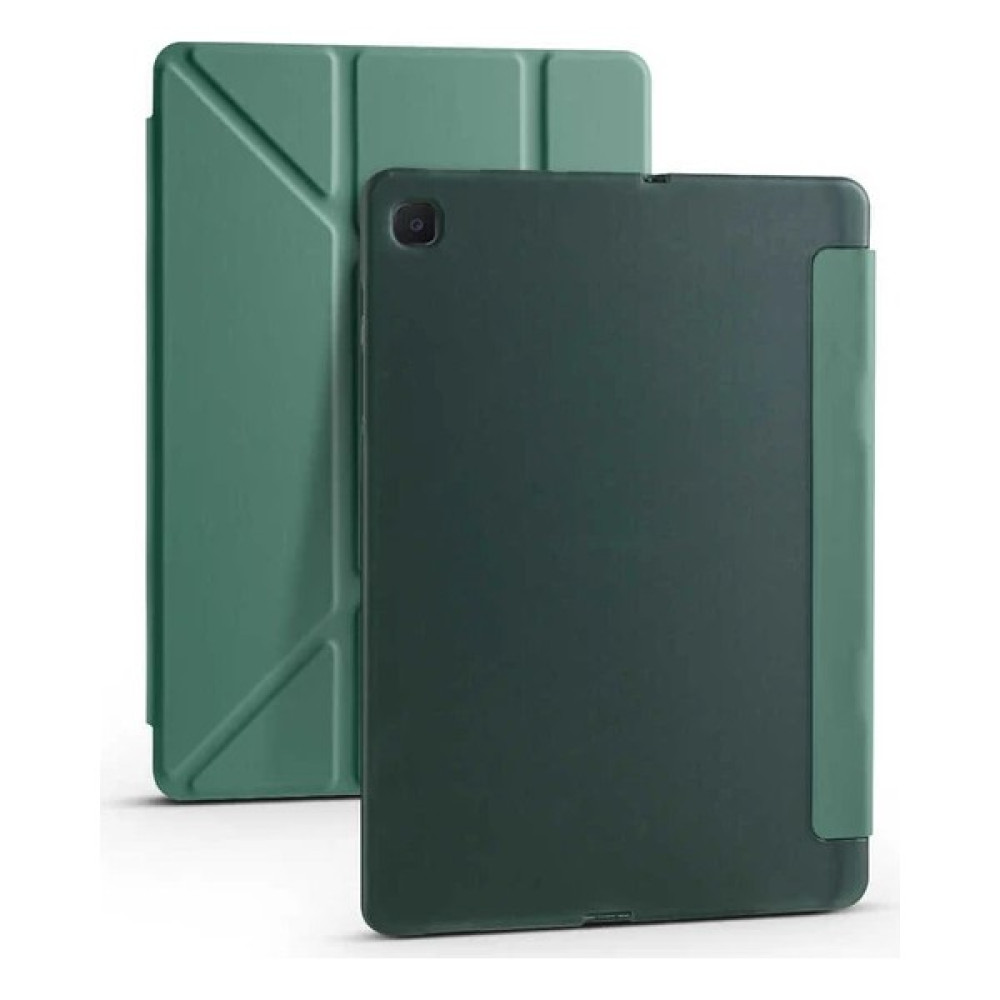 Ivoomi Samsung Galaxy Tab S6 Lite Sm P610 10.4" Kılıf Kalem Bölmeli Tri Folding Smart Standlı Pu Deri Arkası Yumuşak 360 Tam Koruma Ivoomi Tablet Kılıfı Fiyatı