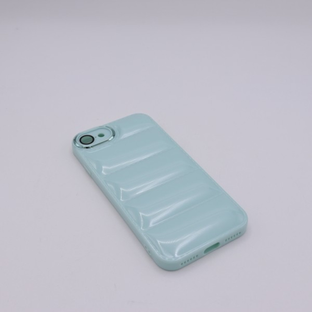 İvotech Apple Iphone 7g/8g Uyumlu Puffer Silikon Kılıf Kamera Koruma Lens Koruyucu Temperli Cam Kamera - iPhone 7/8 - Açık Yeşil Cep Telefonu Kılıfı Fiyatı