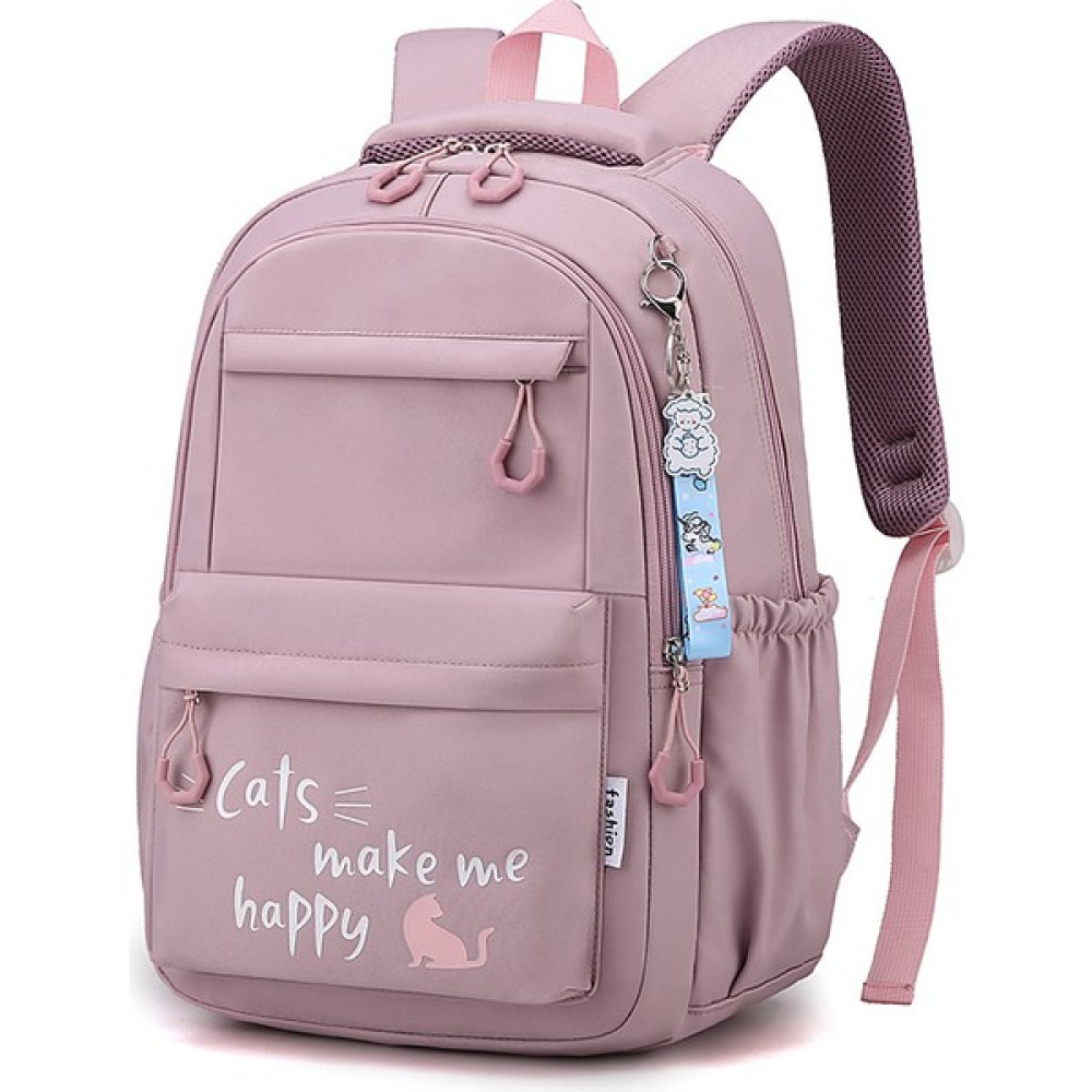 Ivy Stationery Hafif Su Geçirmez Büyük Kapasiteli Sırt Çantası (Yurt Dışından) - Pembe - Okul Malzemeleri - 29 x 18 x 44 cm Okul Çantası Fiyatı