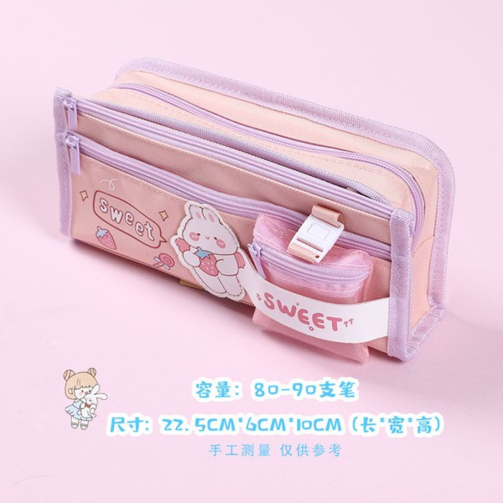 Ivy Stationery Kırtasiye Kozmetik Çantası Kalemlik (Yurt Dışından) - Açık Pembe Kalemlik (Kalem Kutusu) Fiyatı