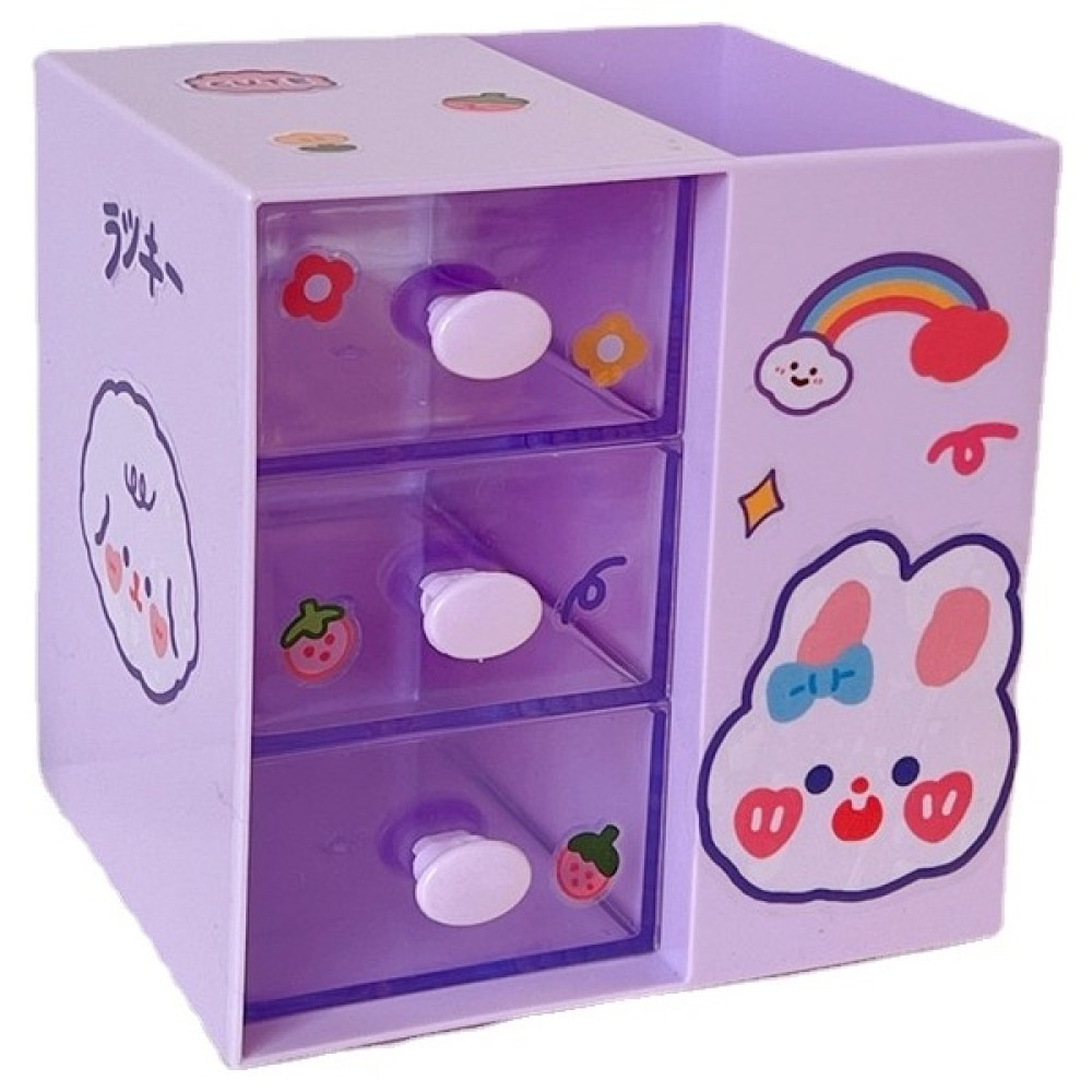 Ivy Stationery Masaüstü Düzenleyici (Yurt Dışından) - Mor - 1 Adet Ofis Seti Fiyatı