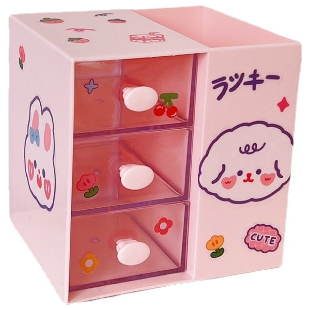 Ivy Stationery Masaüstü Düzenleyici (Yurt Dışından) - Pembe - 1 Adet Ofis Seti Fiyatı
