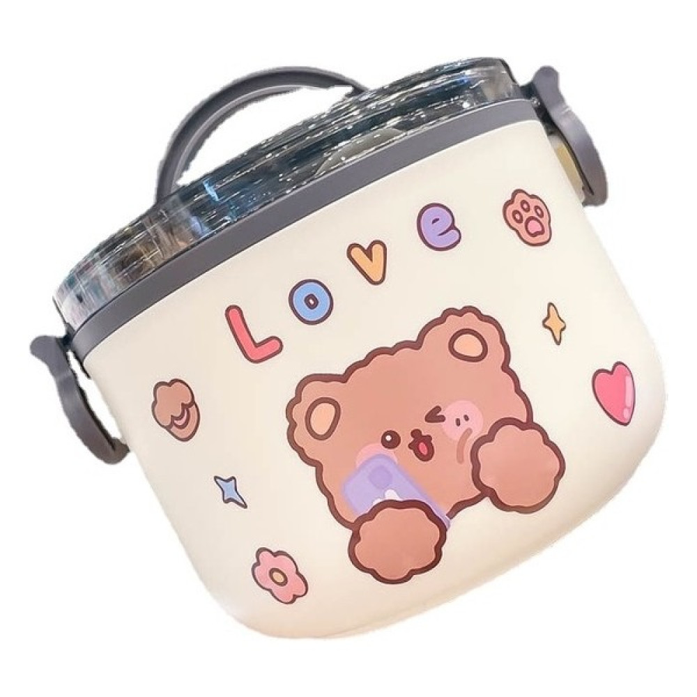 Ivy Stationery Yemek Termosu Saklama Kabı - Pembe (Yurt Dışından) - 115 x 145 x 145 mm - Beyaz Saklama Kapları Fiyatı