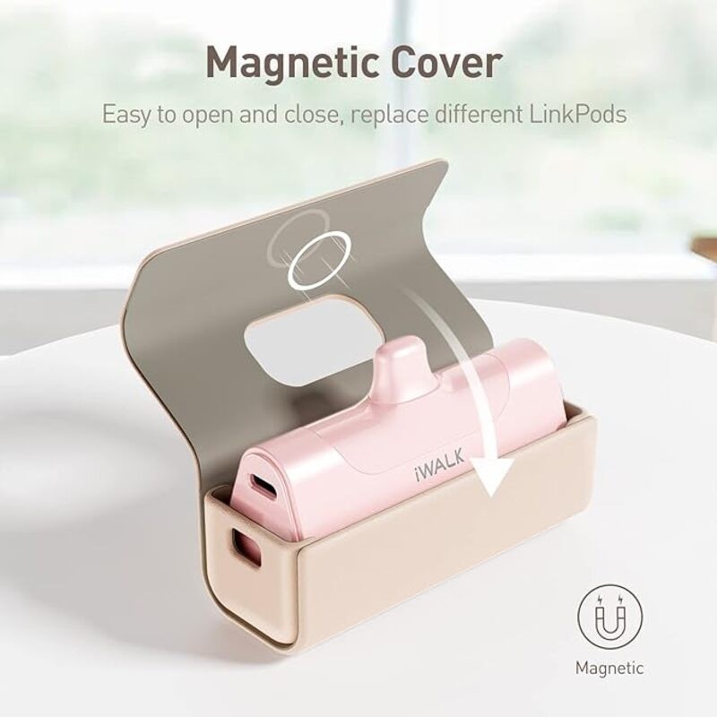 iWalk Mini Powerbank Kılıf LPE003 - Pembe Taşınabilir Şarj Cihazı - Powerbank Fiyatı