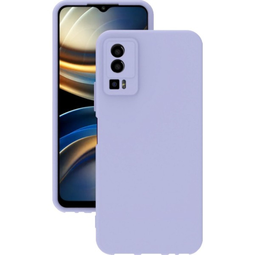 İwie General Mobile Gm 23 Kılıf Kamera Korumalı Silikon Rubber Arka Kapak - Lila Cep Telefonu Kılıfı Fiyatı