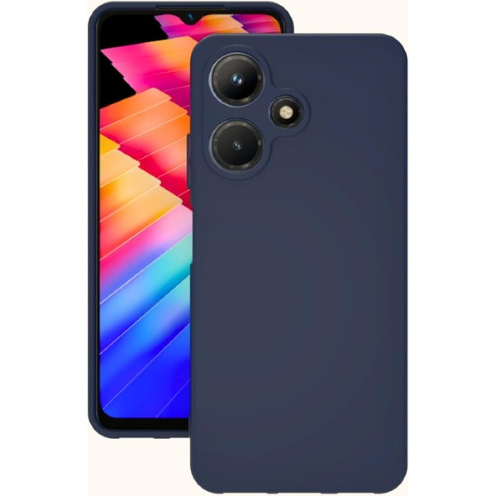 İwie Infinix Hot 30I Kılıf Kamera Korumalı Silikon Rubber Arka Kapak - Lacivert Cep Telefonu Kılıfı Fiyatı