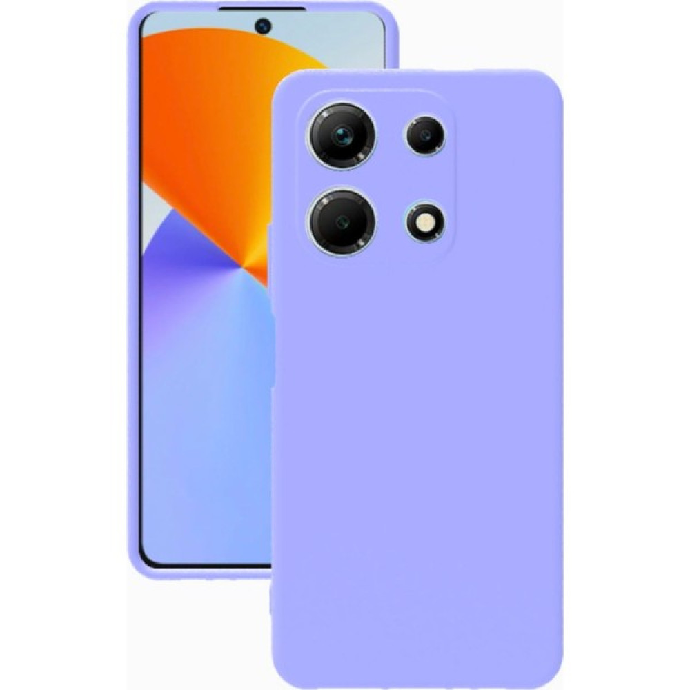 İwie Infinix Note 30 Silikon Kılıf Kamera Korumalı Silikon Rubber Arka Kapak - Lila Cep Telefonu Kılıfı Fiyatı