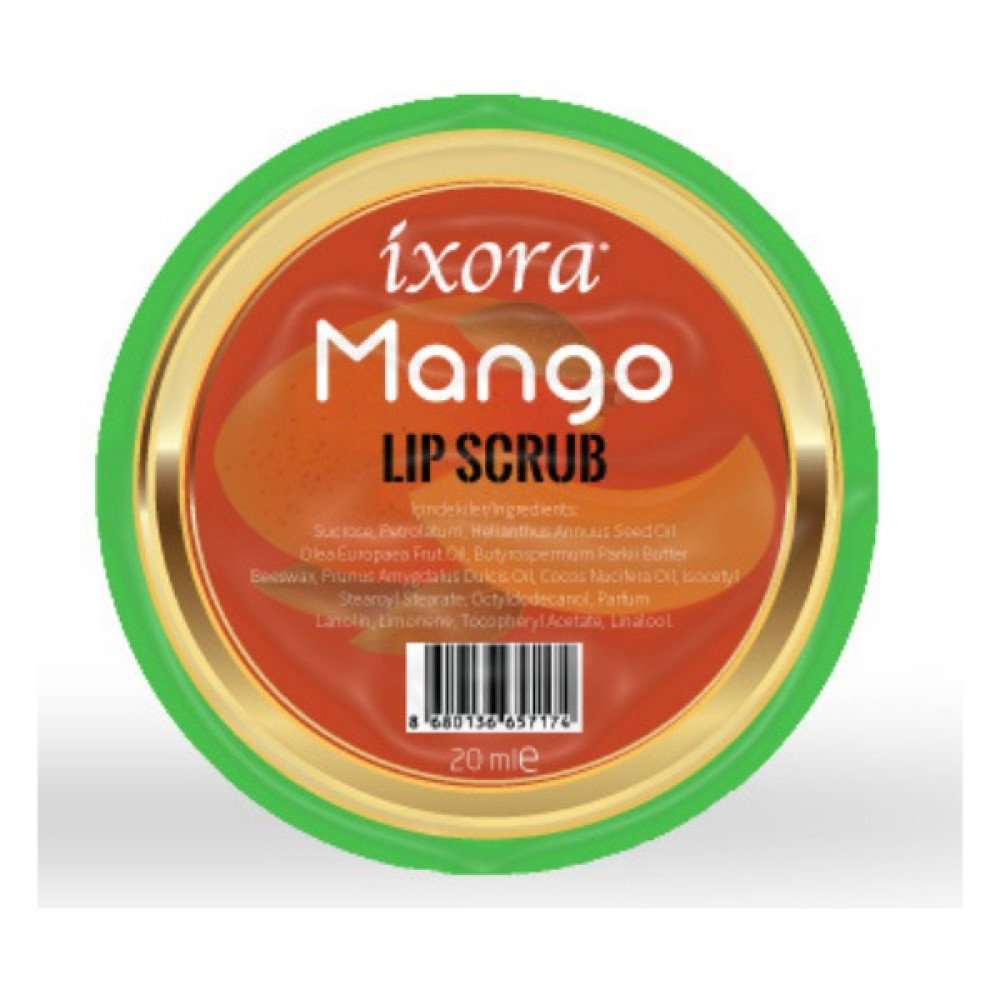 İxora Mango Özlü Dudak Kremi ve Peelingi Lip Scrub 20 ml Dudak Bakımı / Koruyucu Fiyatı