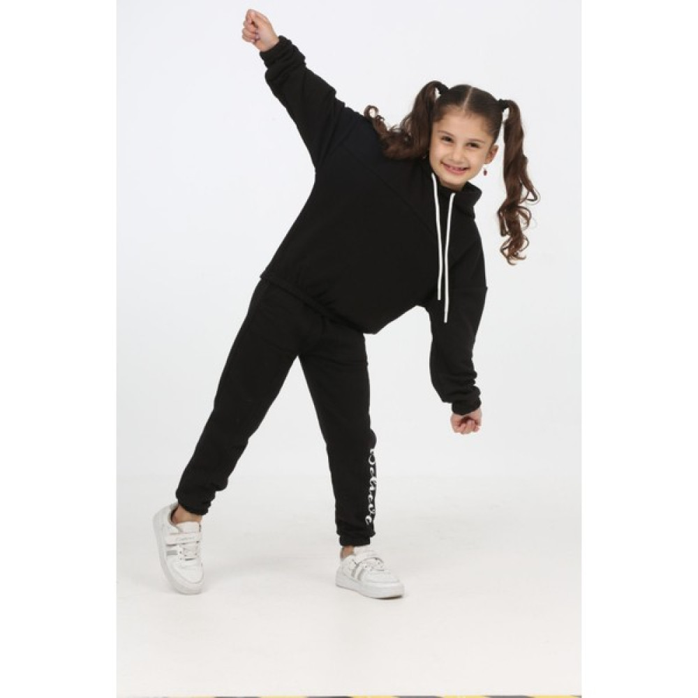 İxos Kids Club Kız Çocuk Eşofman Takımı Believe Yüzde 100 Pamuk MINAH-06030008 Kız Çocuk Eşofman Fiyatı