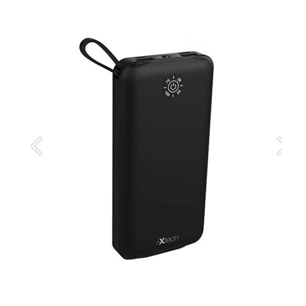 İxtech Ix-Pb014 20.000 mAh El Fenerli Çoklu Şarj Edebilen Siyah Powerbank Taşınabilir Şarj Cihazı - Powerbank Fiyatı