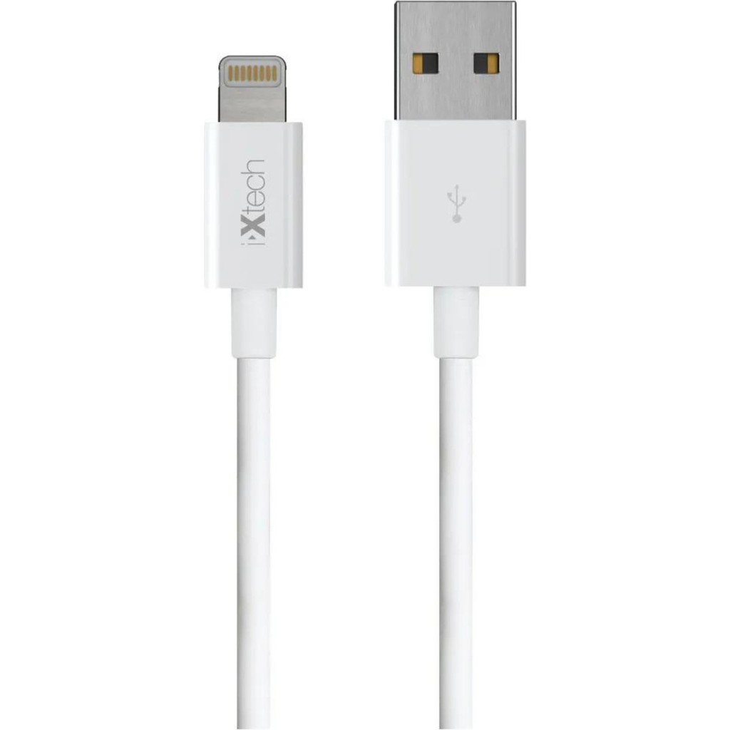 İXtech Lightning to USB Data ve Hızlı Şarj Kablosu 2mt Beyaz IX-05-AP2 M SSD / Solid State Drive Fiyatı