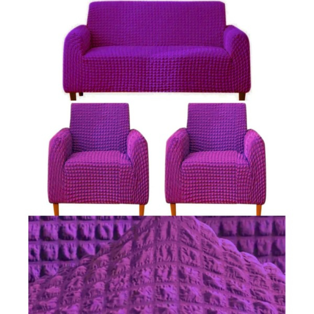 IYDGAH 311 Bürümcük Eteksiz, Lastikli, Esnek, Yıkanabilir Koltuk, Kanepe, Çekyat Takımı Örtüsü/kılıfı - Mor - 100 x 150 cm Koltuk & Kanepe Örtüsü Fiyatı