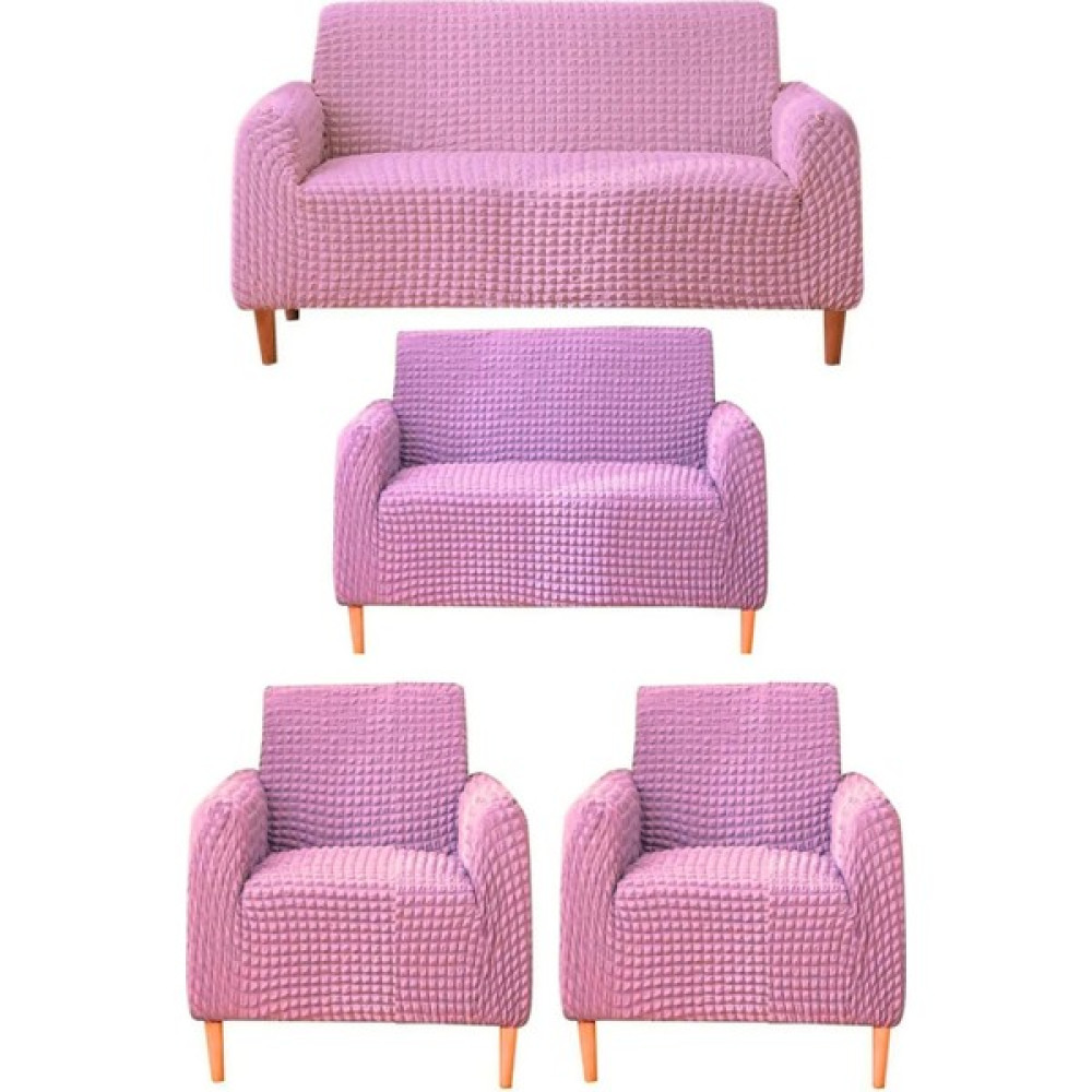 IYDGAH Bürümcük 3211 Eteksiz Koltuk Takımı Örtüsü. Lastikli, Esnek, Yıkanabilir, Kanepe, Çekyat Kılıfı - Pudra - 100 x 150 cm Koltuk & Kanepe Örtüsü Fiyatı