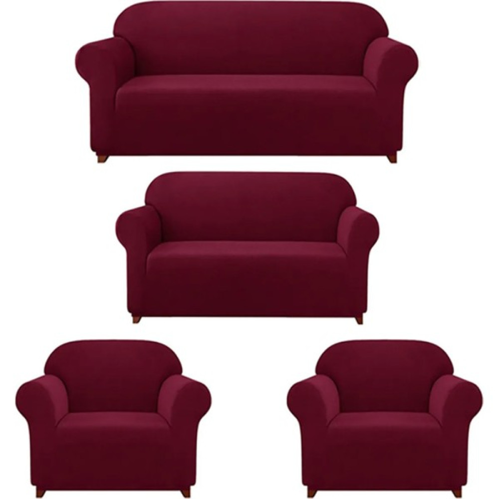 IYDGAH Likrali Pitikare DESEN(3211) Koltuk Kılıfı, Lastikli Esnek Yikanabilir Koltuk Kanepe Çekyat Örtüsü - Bordo - 180 x 230 cm Koltuk & Kanepe Örtüsü Fiyatı