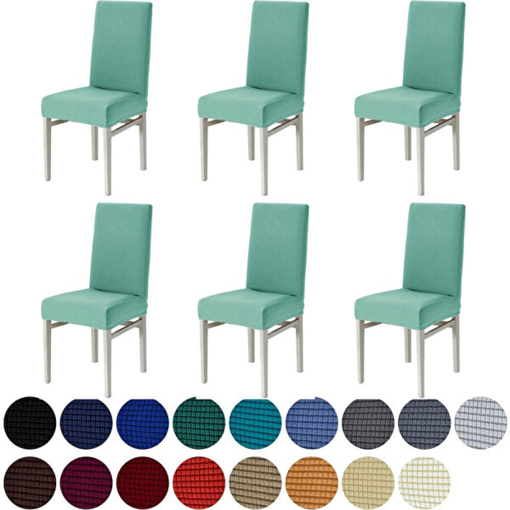 IYDGAH Sandalye Kılıfı Likralı Yıkanabilir Esnek Lastikli Bambu Sandalye Örtüsü 6 Adet Mint - 35 x 56 cm Koltuk & Kanepe Örtüsü Fiyatı