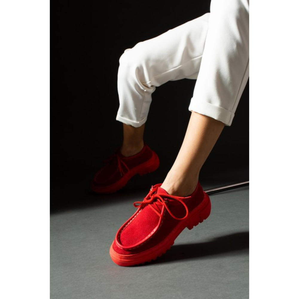 İye Shoes Sigun Kırmızı Kadın Ayakkabı Kadın Ayakkabıları Fiyatı