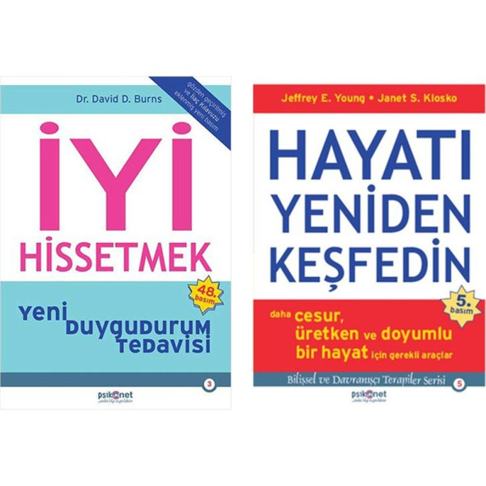 Iyi Hissetmek - Hayatı Yeniden Keşfedin - 2 Kitap Set Kişisel Gelişim ve Psikoloji Fiyatı