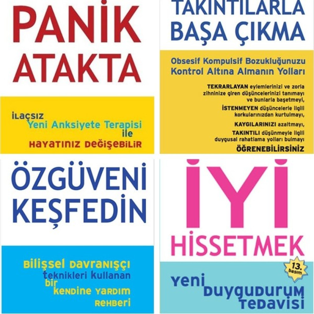 İyi Hissetmek - Hayatı Yeniden Keşfedin - Özgüveni Keşfedin - Takıntılarla Başa Çıkma Kişisel Gelişim ve Psikoloji Fiyatı