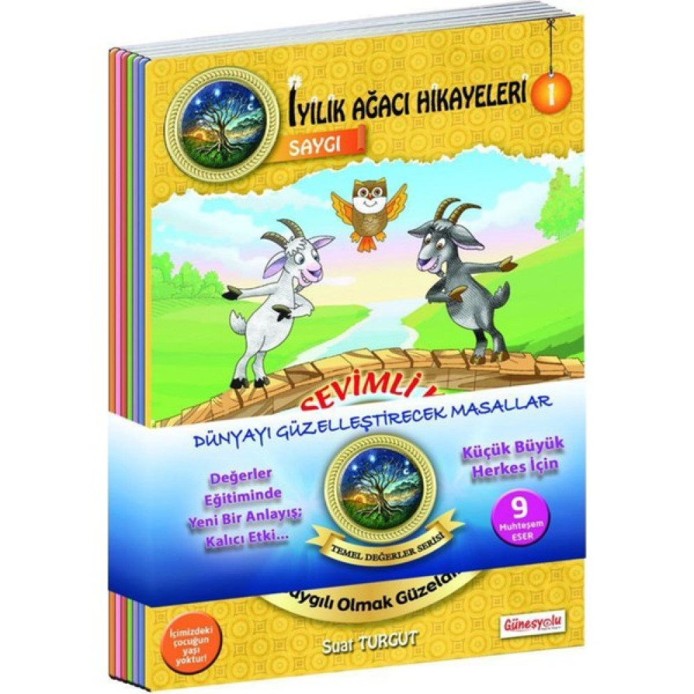İyilik Ağacı Hikayeleri Serisi 9 Kitap-Çocuk Masalları Seti Diğer Fiyatı