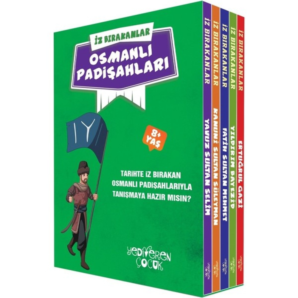 İz Bırakanlar: Osmanlı Padişahları Serisi (5 Kitap Takım) - Eda Bayrak Çocuk Masal Fiyatı