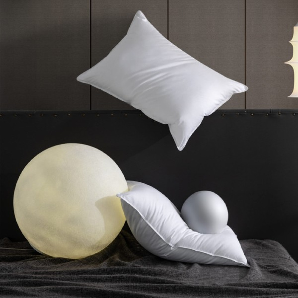 İz Concept 2 Adet Ultra Yumuşak Silikon Yastık 50X70 Uyku Yastığı Pamuk Kumaş %100 Silikon Elyaf Dolgu - 50 x 70 cm - Beyaz Yastık Fiyatı