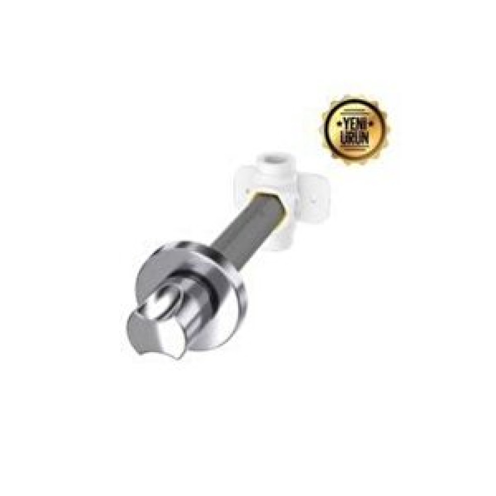 İz Yapı Iz Yapı 20 Mm (apollo) Ankastre Ara Kesme Valfi Bt 7010 Yuvarlak Model Kesilebilir Musluklar Fiyatı