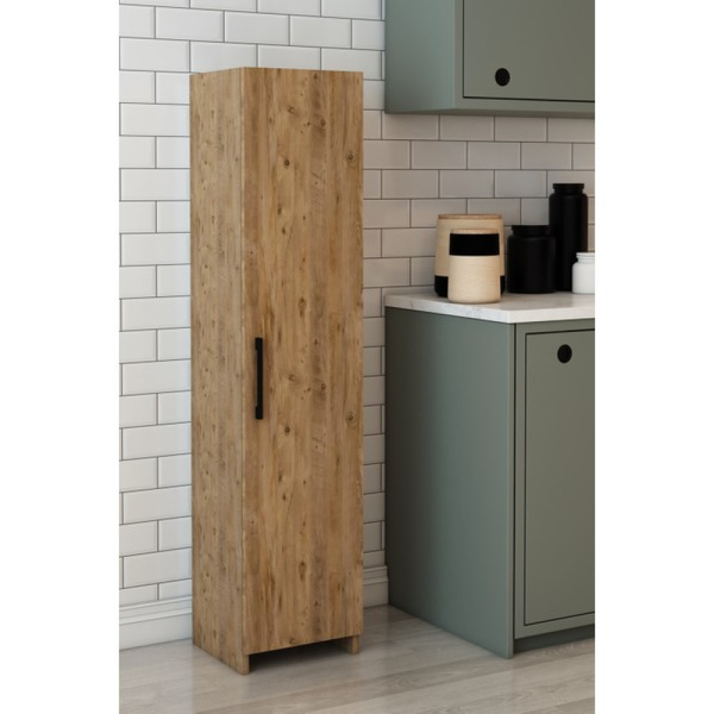 Izco Design 4 Raflı Çok Amaçlı Boy Dolap - Atlantik Çam Gardrop & Dolap Fiyatı