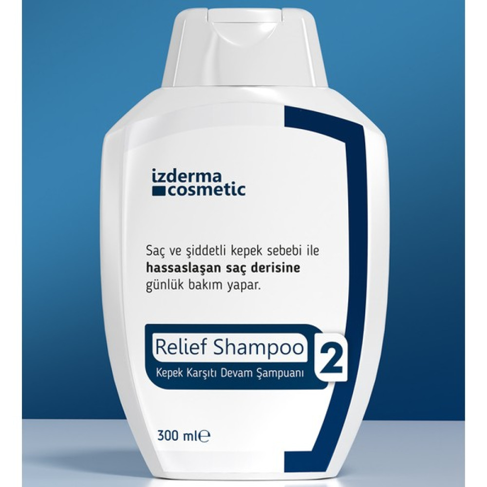 İzderma Relief Shampoo Kepek Karşıtı Devam Şampuanı 300 ml Şampuan ve Saç Kremi Fiyatı