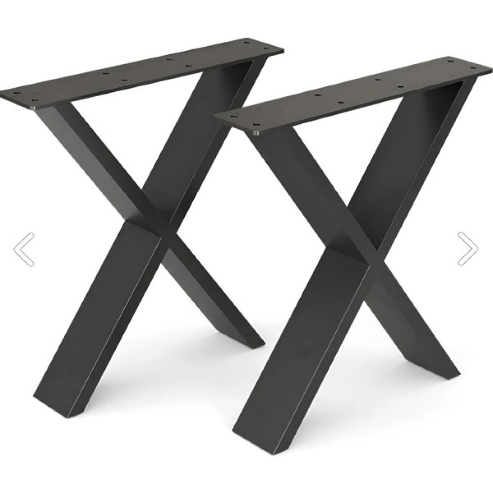 Izelbox Metal Bank-Sehpa-Orta Sehpa Ayağı Model x 2 Adet Ayak 42 cm Mobilya Ayağı İZB06 Nalburiye & Hırdavat Fiyatı