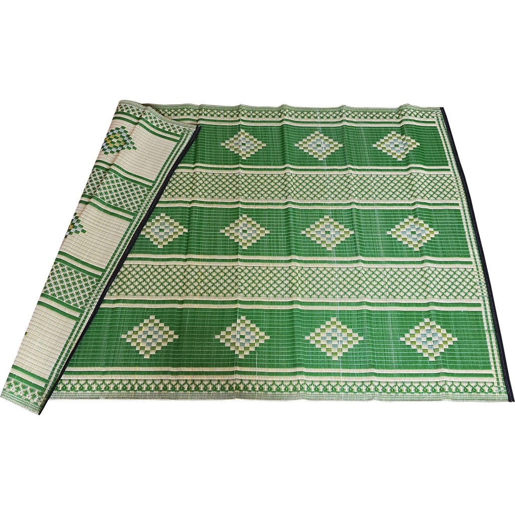 İzen Plastik Hasır 180 x 270 cm Piknik Kilimi - Cami Hasırı - Yeşil Kilim Fiyatı