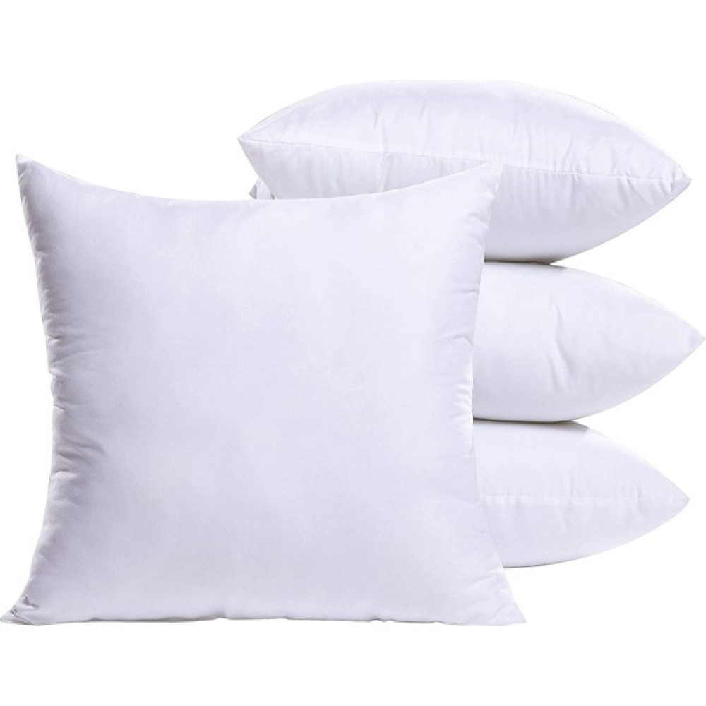 İzgi Concept Kırlent İç Yastık 4 Adet Ultra Dolgun Silikon Elyaf Dolgulu Kırlent Yastığı - 43 x 43 cm - Beyaz Kırlent / Mobilya Yastığı Fiyatı