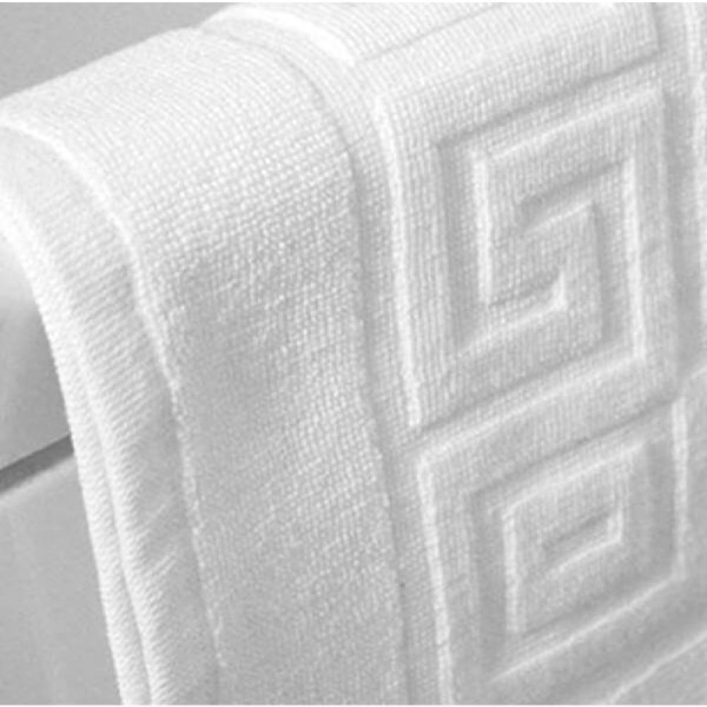 Izgi Concept Pamuklu Banyo Paspası 50X70 Beyaz Yüksek Emici Özellikli Ayak Havlusu - 50 x 70 cm Ayak Havlusu Fiyatı